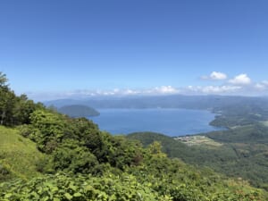 有珠山ロープウェイ　頂上からの景色