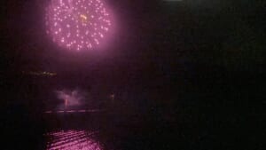洞爺サンパレス　花火