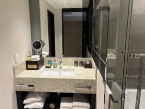 琉球ホテルの洗面