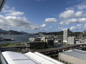 長崎マリオットからの景色